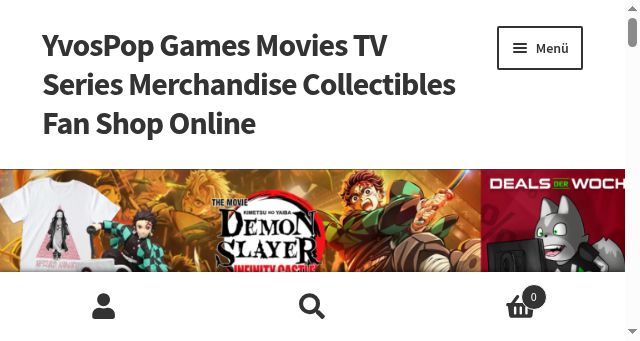 Screenshot of yvospop.de