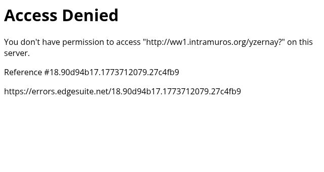 Screenshot of yzernay.fr