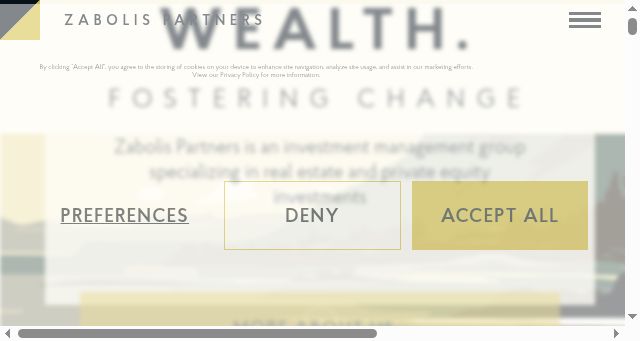 Screenshot of zabolis.com