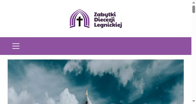 Screenshot of zabytkidiecezjilegnickiej.pl