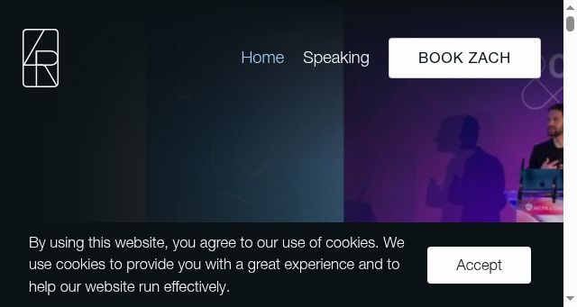 Screenshot of zachrattner.com