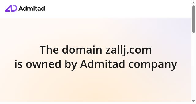 Screenshot of zallj.com