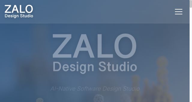 Screenshot of zalodesignstudio.com