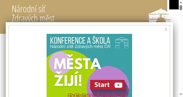 Screenshot of zdravamesta.cz