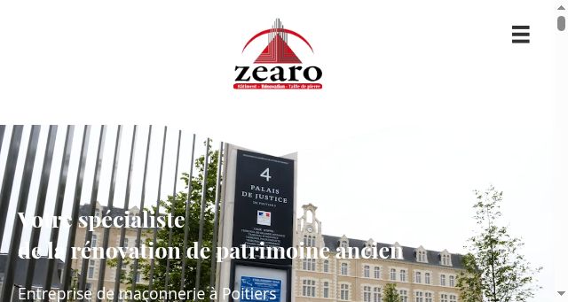 Screenshot of zearo.fr