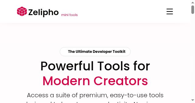 Screenshot of zelipho.com