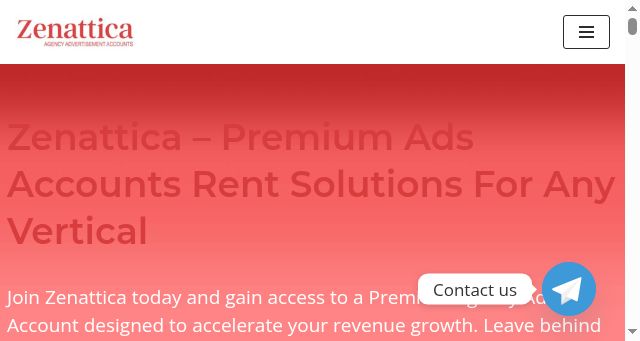 Screenshot of zenattica.com