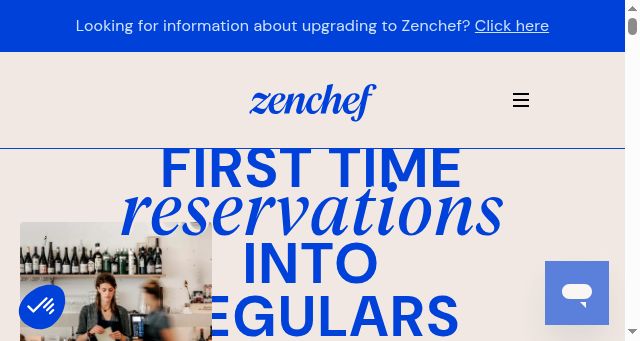 Screenshot of zenchef.com