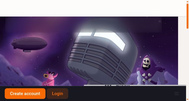 Screenshot of zeppelin.flights