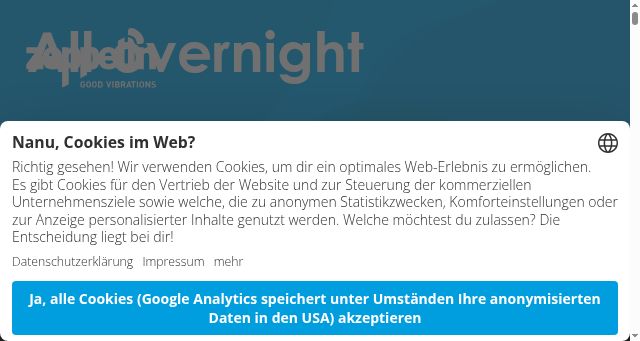 Screenshot of zeppelinhotel.tech