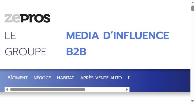 Screenshot of zepros.fr