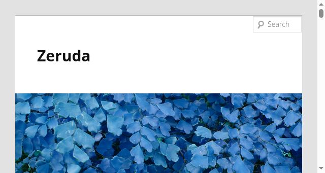 Screenshot of zeruda.org