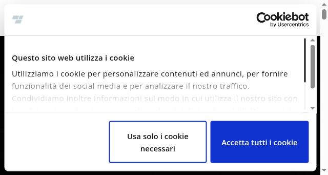 Screenshot of zignagovetro.com