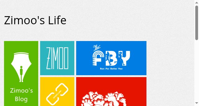 Screenshot of zimoo.me