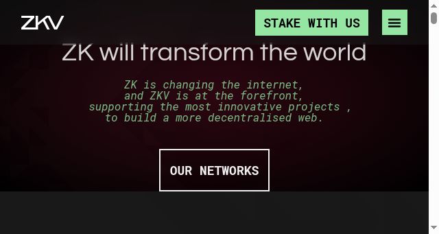 Screenshot of zkv.xyz