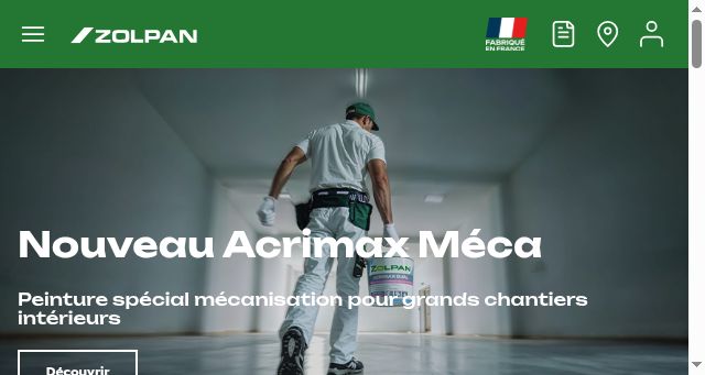 Screenshot of zolpan.fr