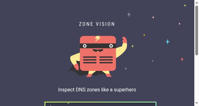 Screenshot of zone.vision