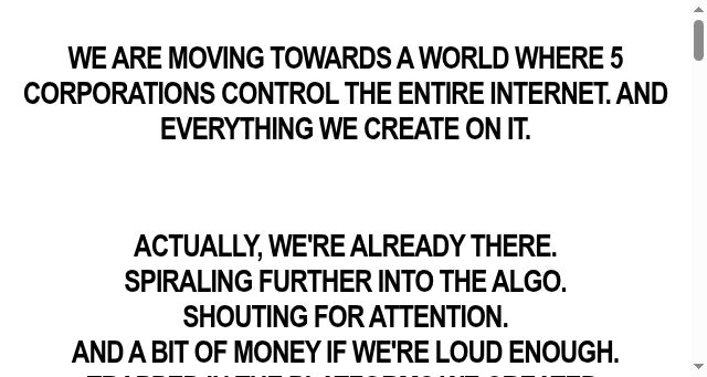 Screenshot of zora.energy