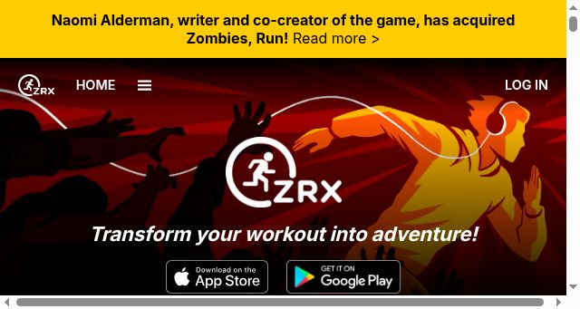 Screenshot of zrx.app