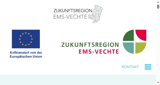 Screenshot of zukunftsregion-ems-vechte.de