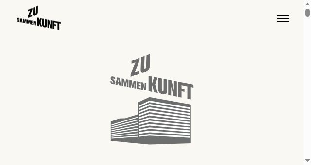 Screenshot of zusammenkunft.berlin