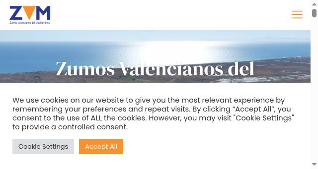 Screenshot of zuvamesa.com